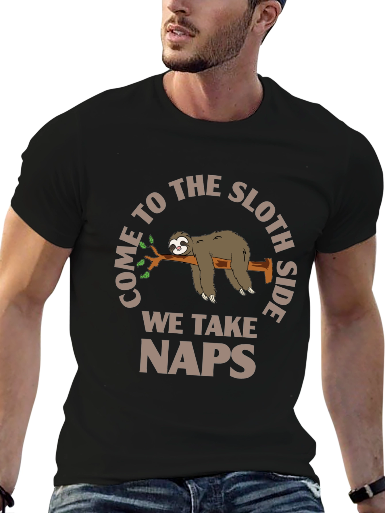 Come to the Sloth Side - Naps T-Shirt