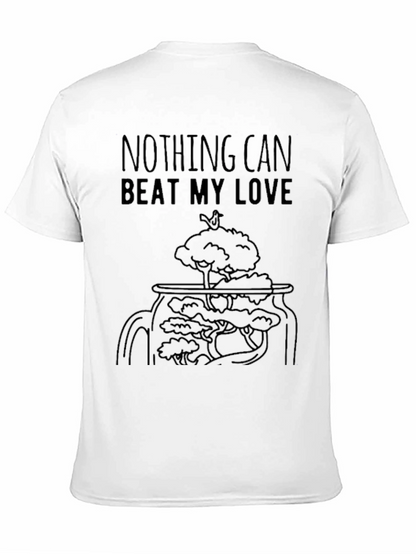 Nothing Can Beat My Love Black Graphic Tee
