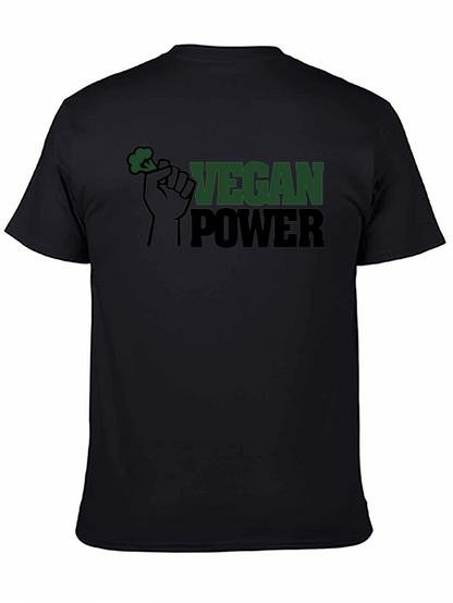 Vegan Power Tee - Broccoli Fist Graphic