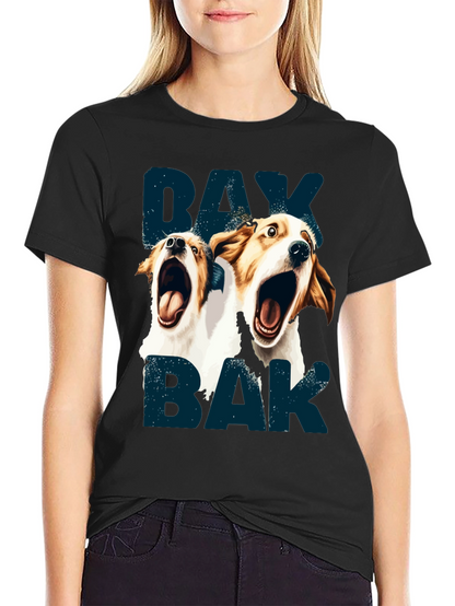 Barking Dog Graphic T-Shirt - Unisex