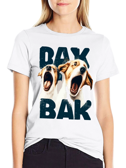 Barking Dog Graphic T-Shirt - Unisex