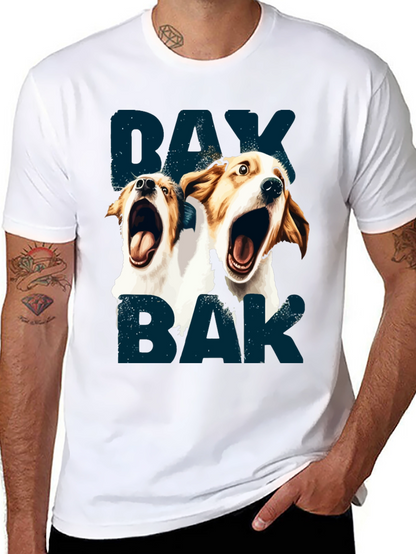 Barking Dog Graphic T-Shirt - Unisex