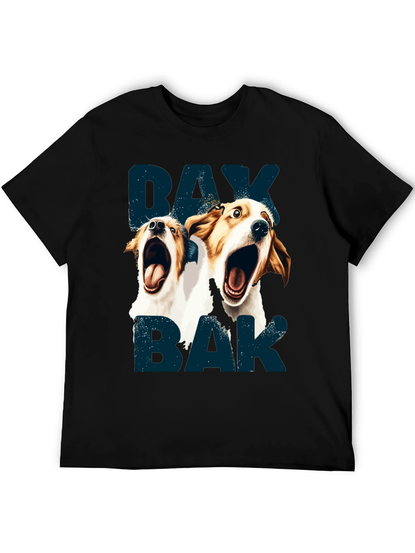 Barking Dog Graphic T-Shirt - Unisex