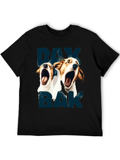Barking Dog Graphic T-Shirt - Unisex