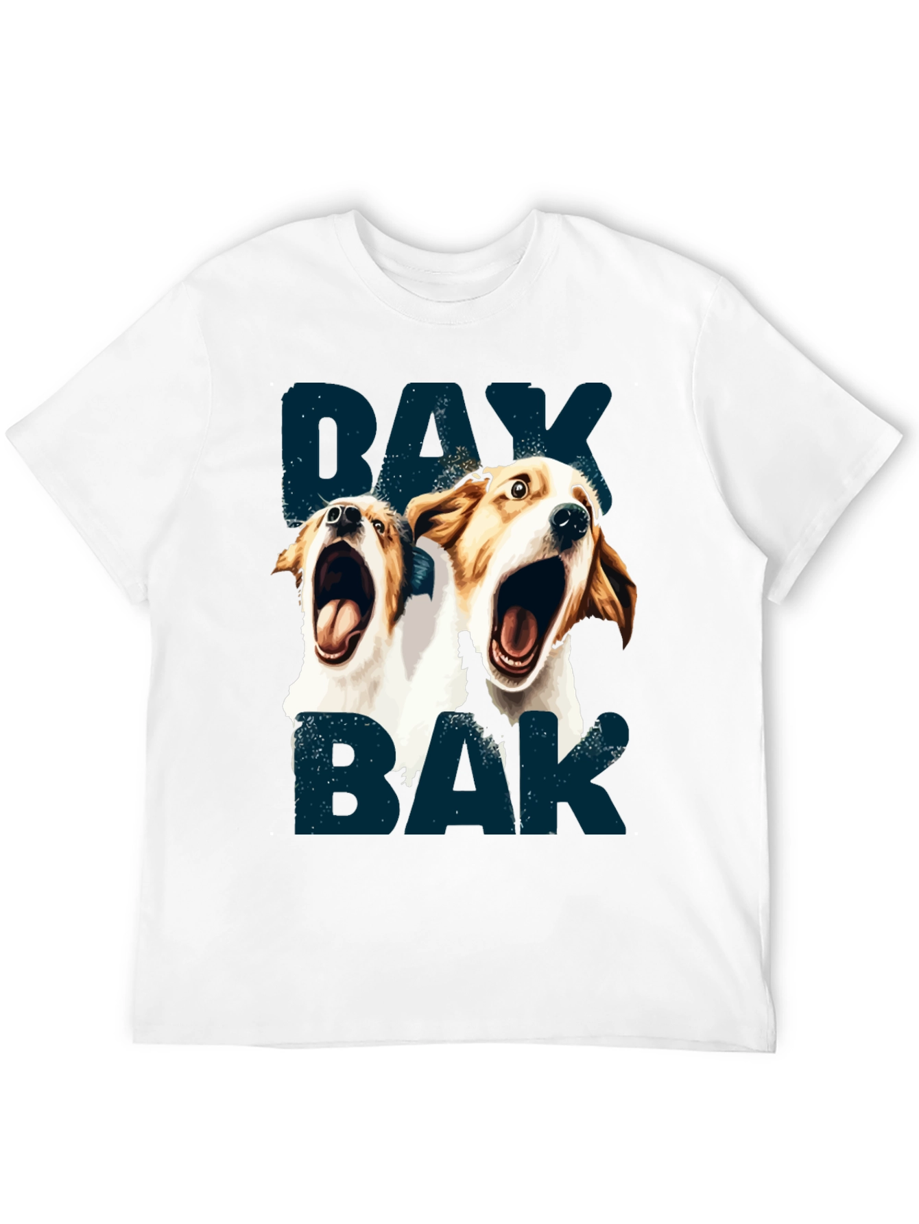 Barking Dog Graphic T-Shirt - Unisex