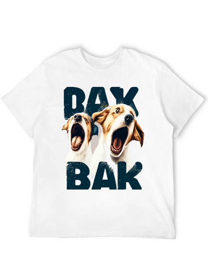 Barking Dog Graphic T-Shirt - Unisex