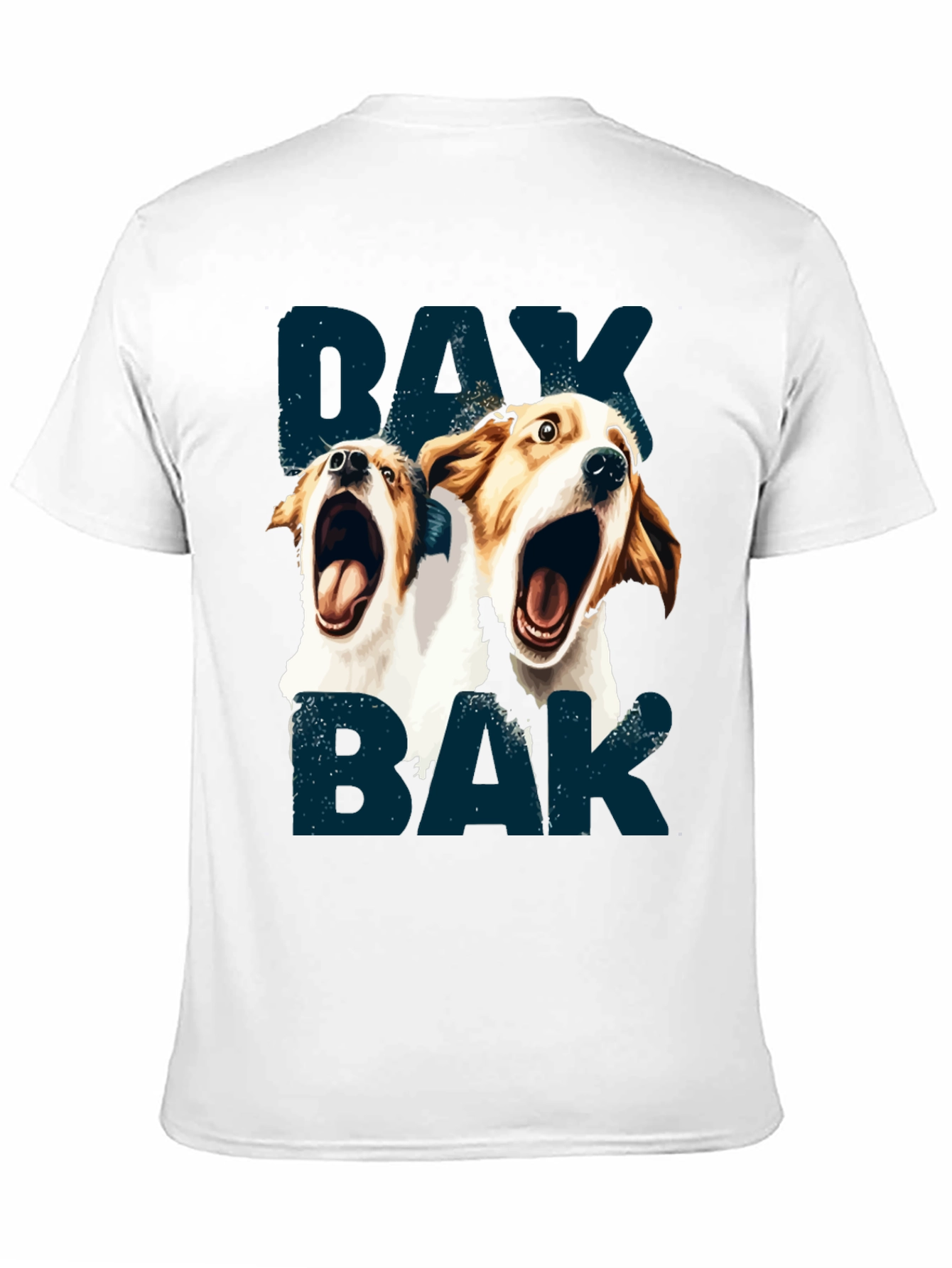 Barking Dog Graphic T-Shirt - Unisex
