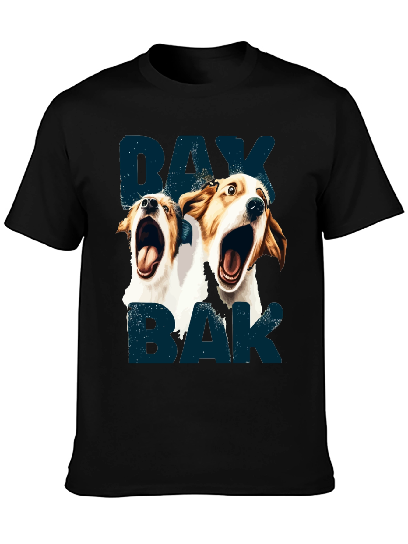 Barking Dog Graphic T-Shirt - Unisex