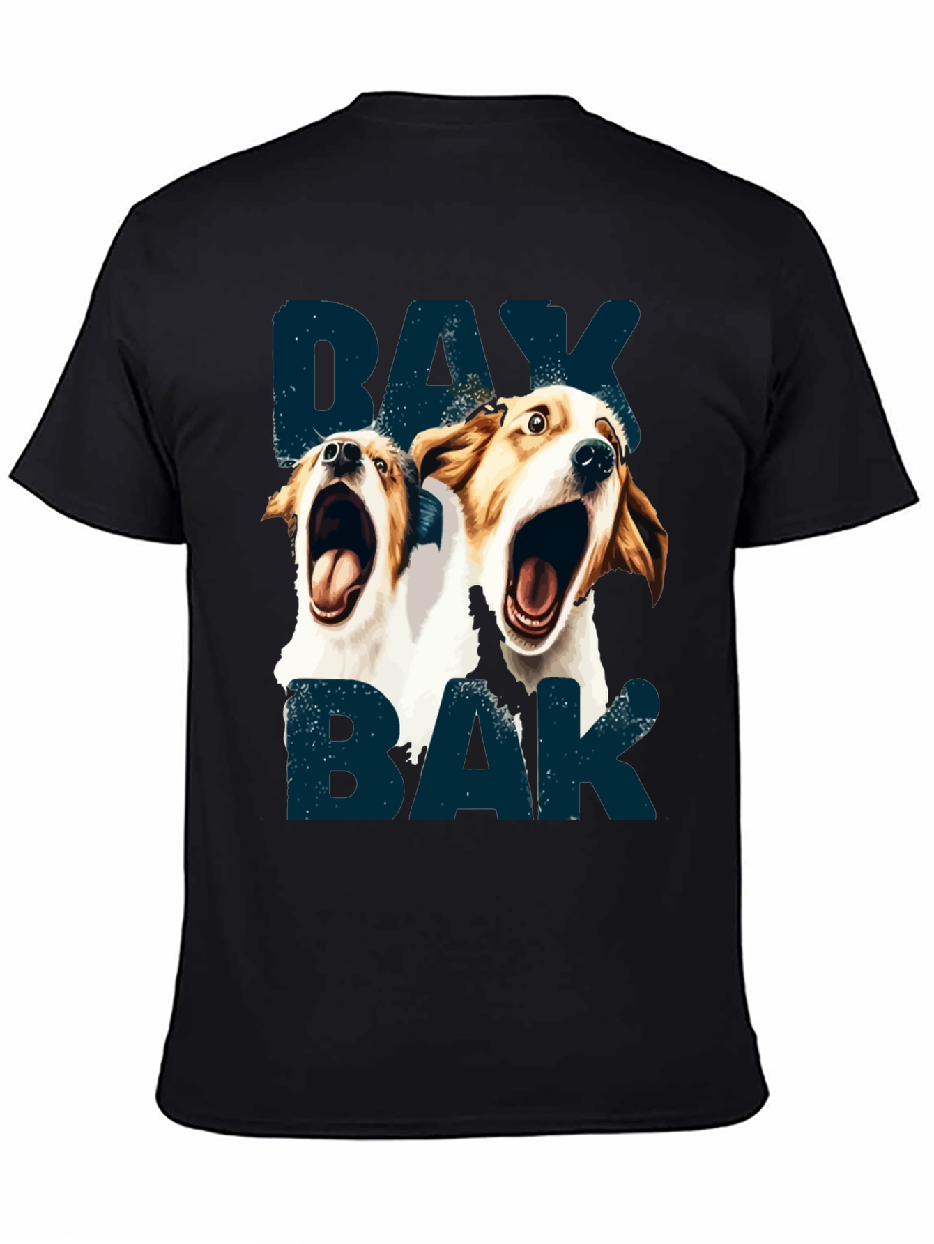 Barking Dog Graphic T-Shirt - Unisex