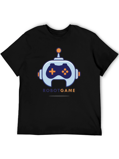 Robot Game Graphic Tee - Cool Geek Style