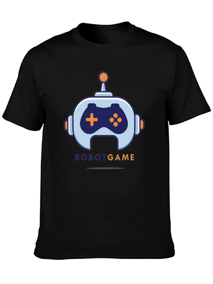 Robot Game Graphic Tee - Cool Geek Style