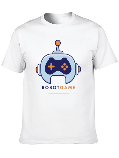 Robot Game Graphic Tee - Cool Geek Style