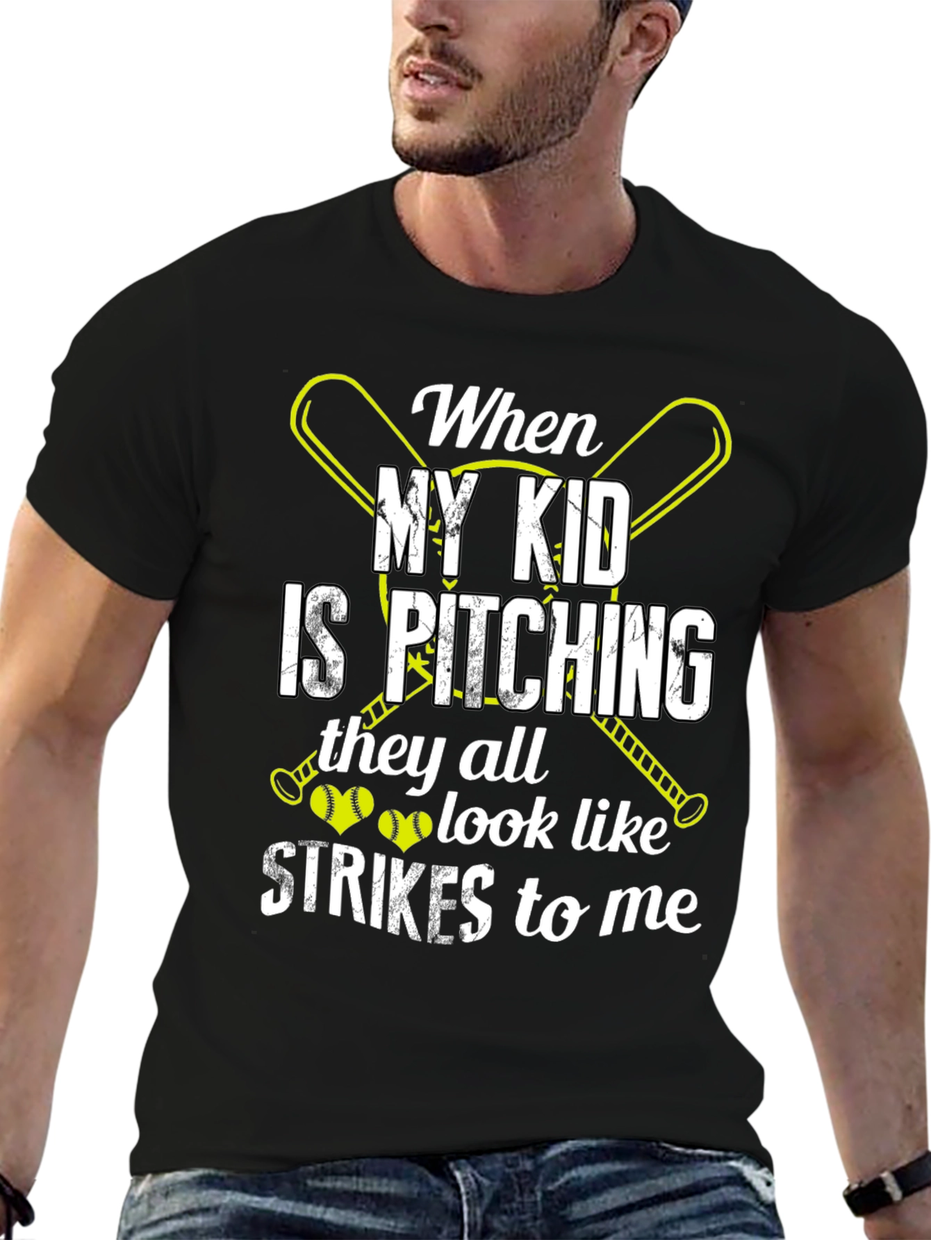 When My Kid Is Pitching T-Shirt