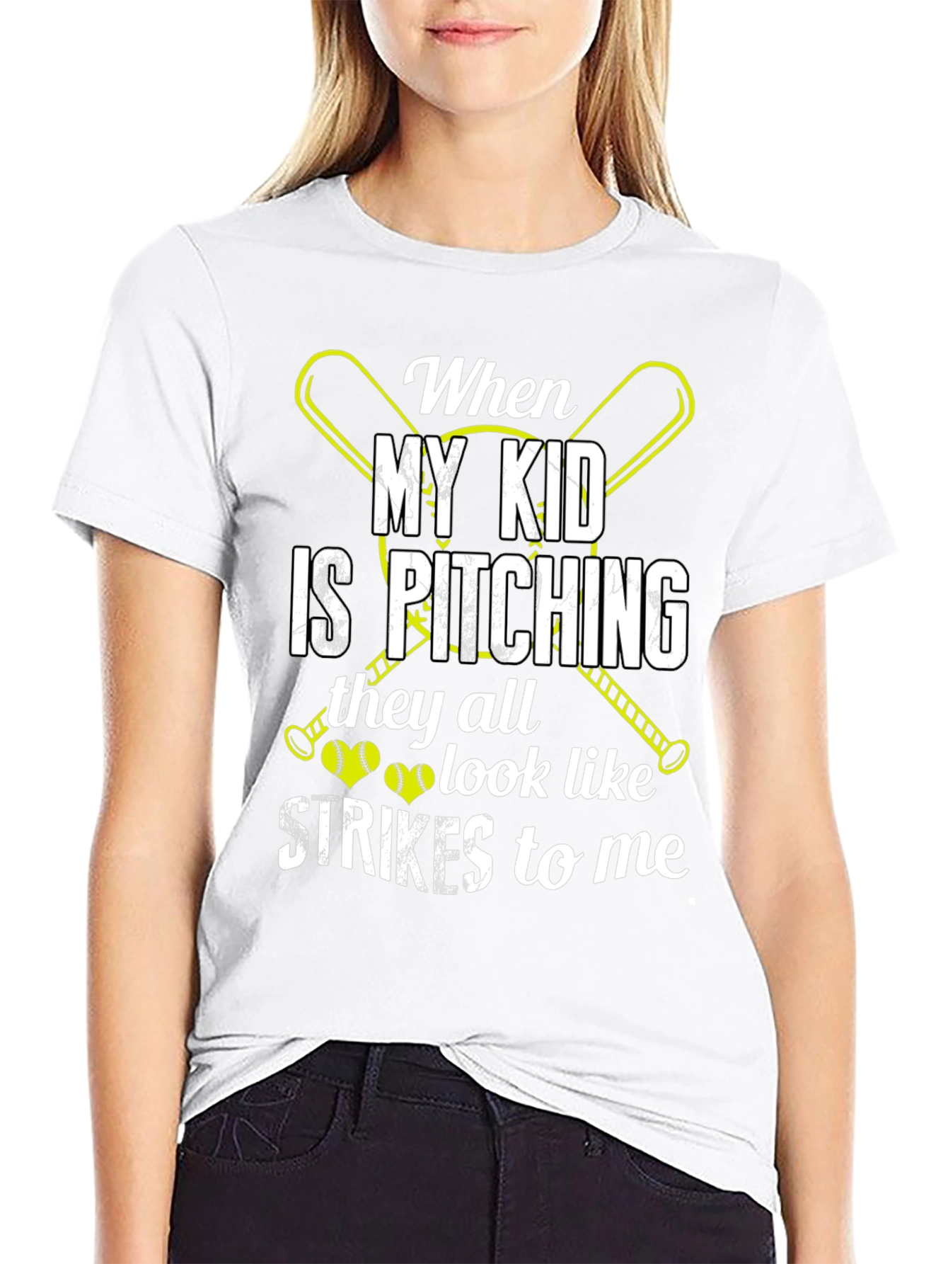 When My Kid Is Pitching T-Shirt