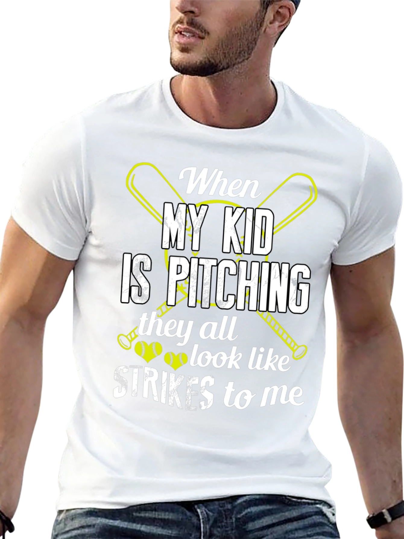 When My Kid Is Pitching T-Shirt