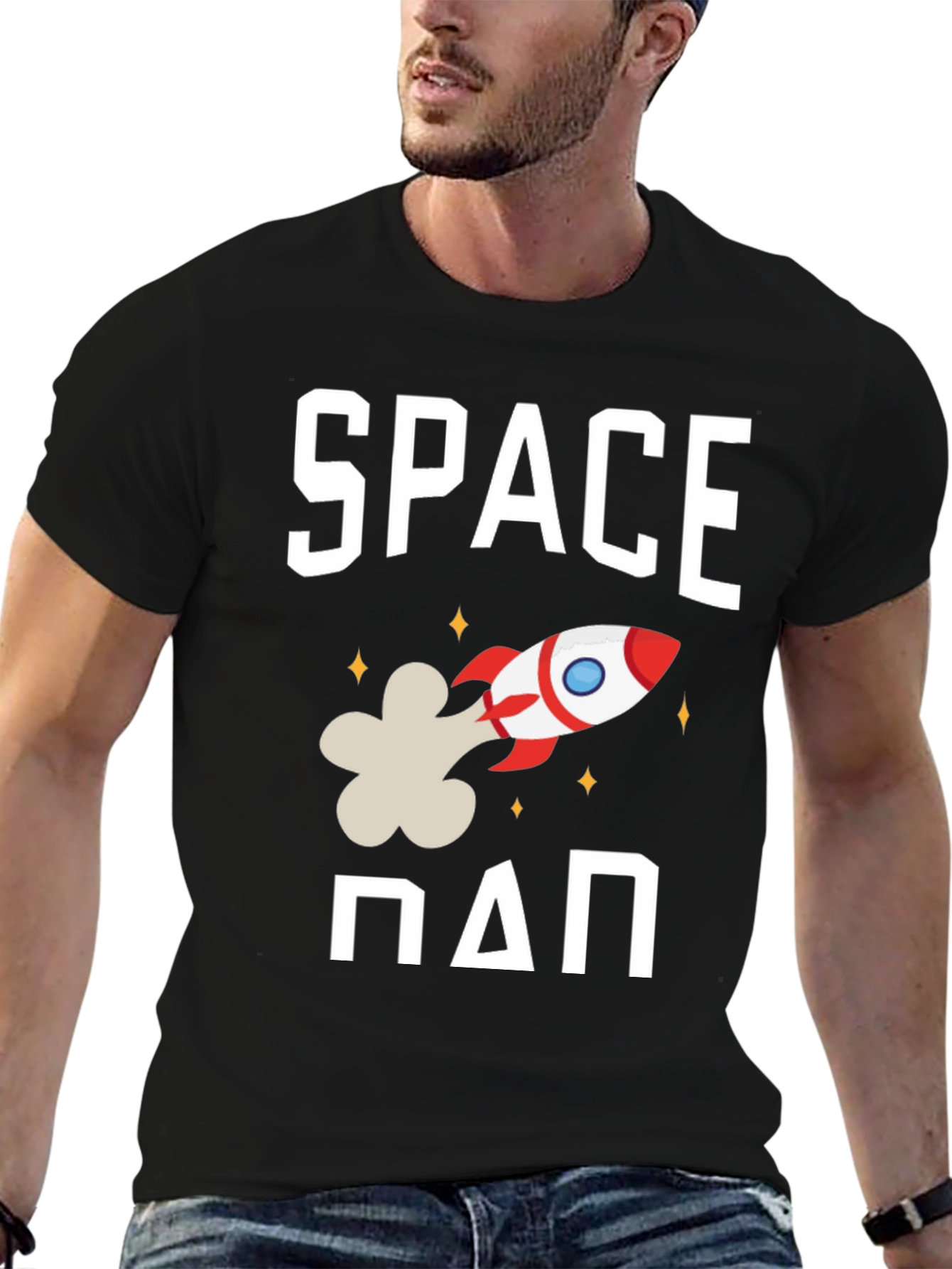 Space Dad Graphic T-Shirt