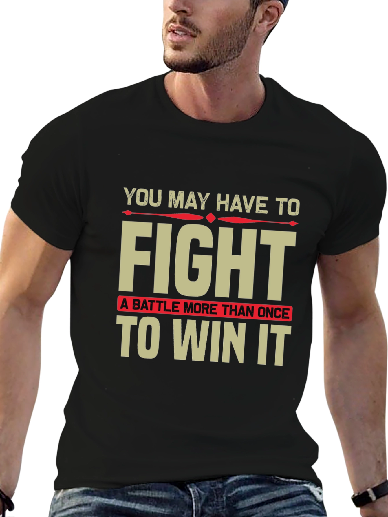 Motivational Fight to Win T-Shirt