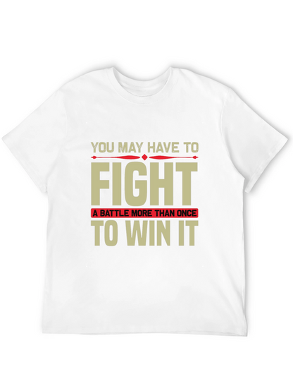 Motivational Fight to Win T-Shirt