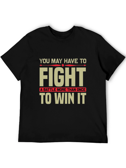 Motivational Fight to Win T-Shirt