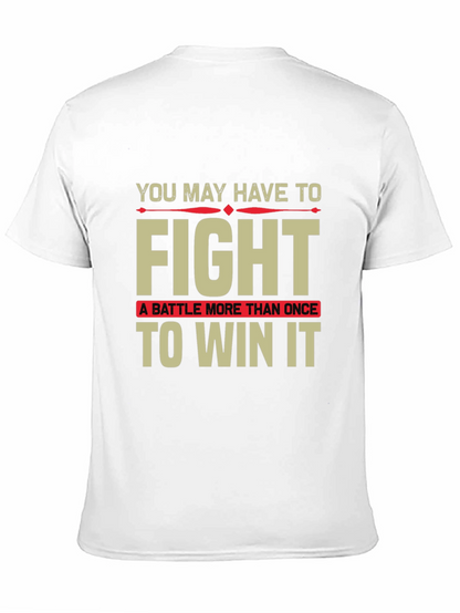 Motivational Fight to Win T-Shirt