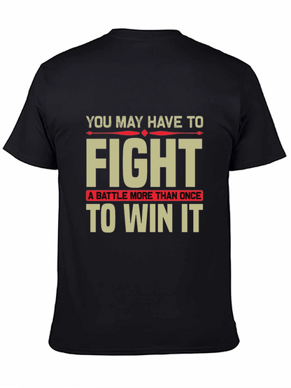 Motivational Fight to Win T-Shirt