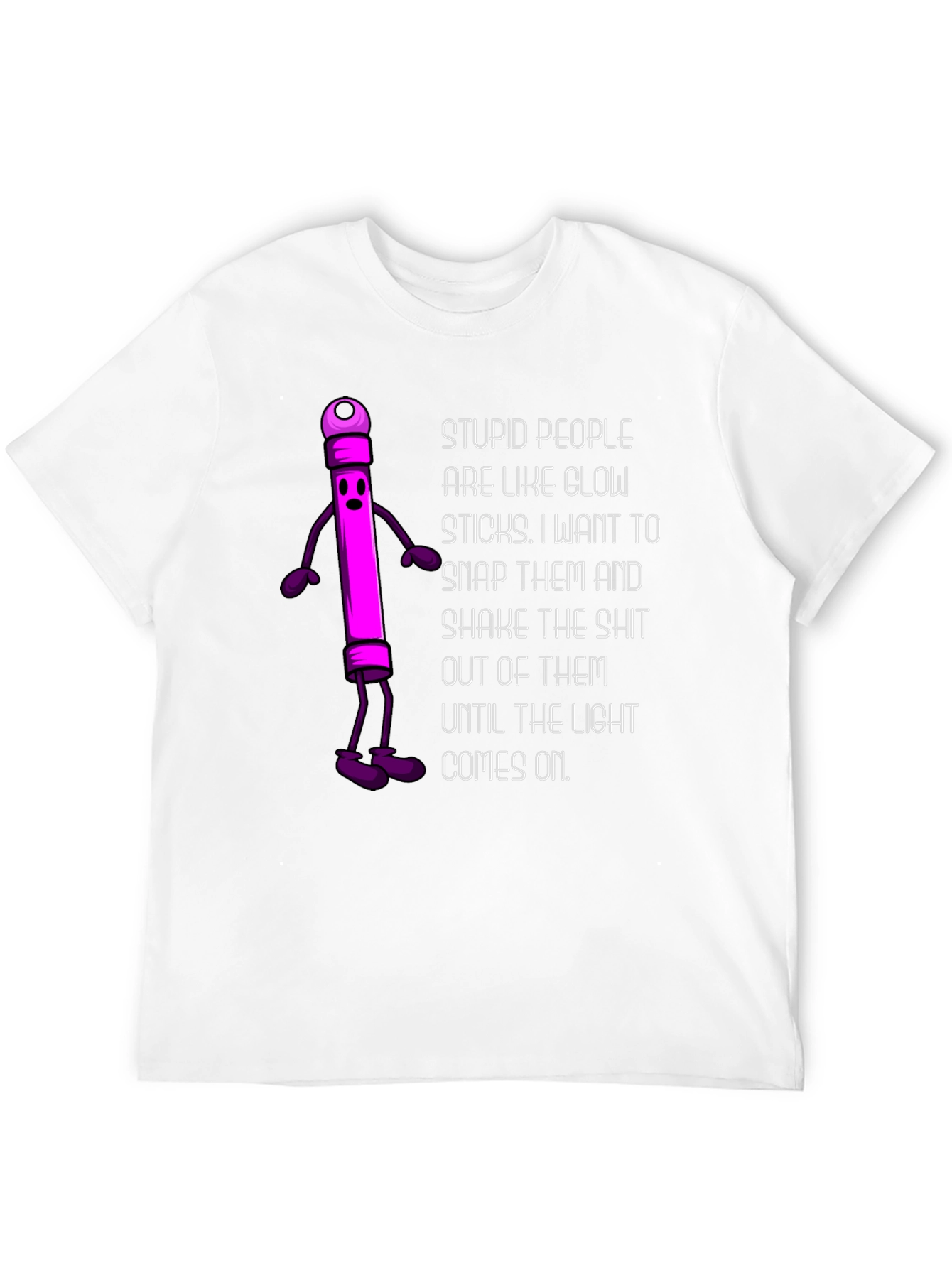 Glow Stick Humor T-Shirt