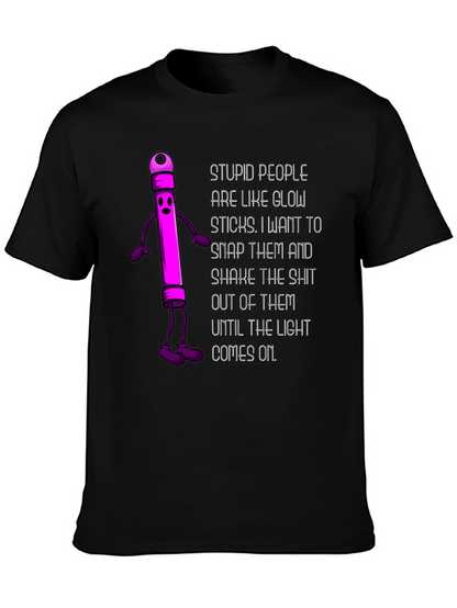 Glow Stick Humor T-Shirt