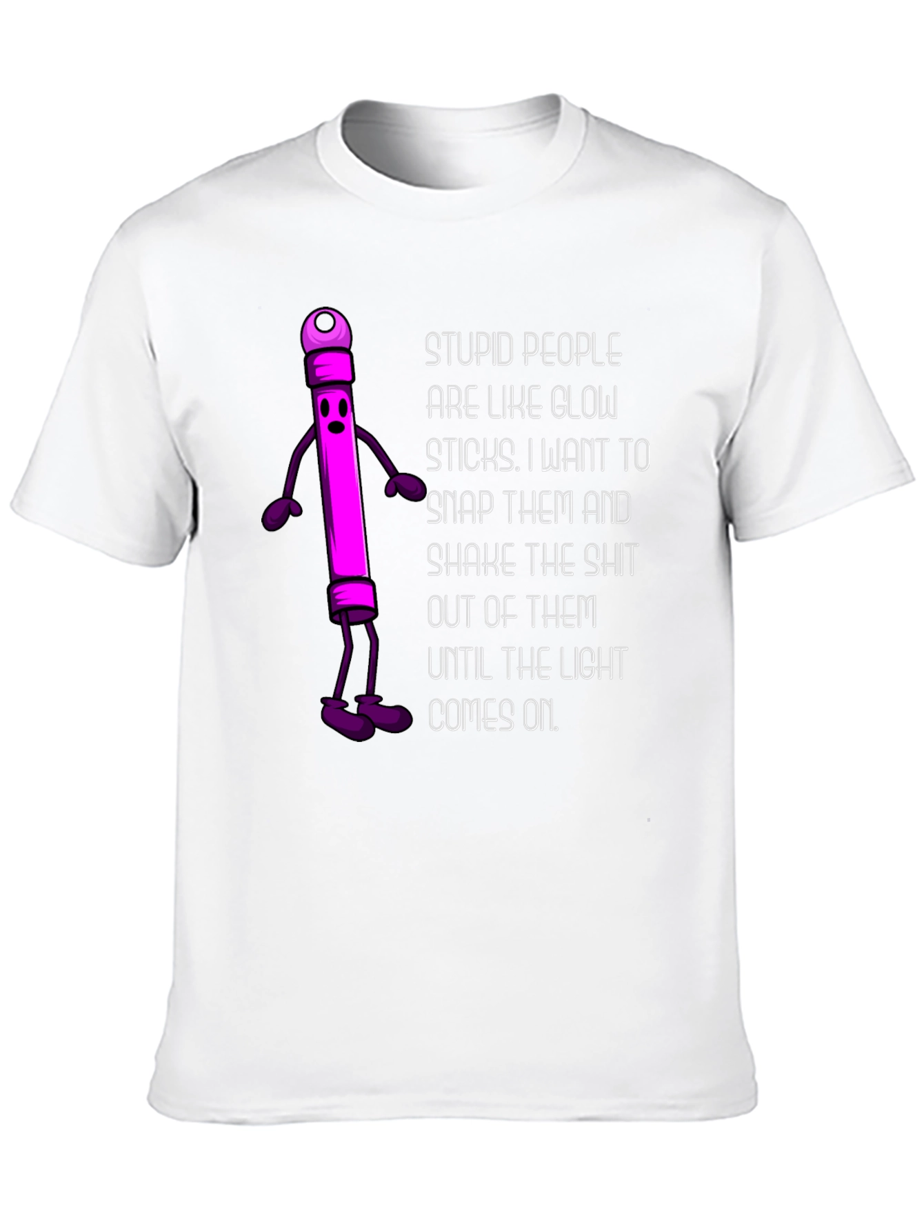 Glow Stick Humor T-Shirt