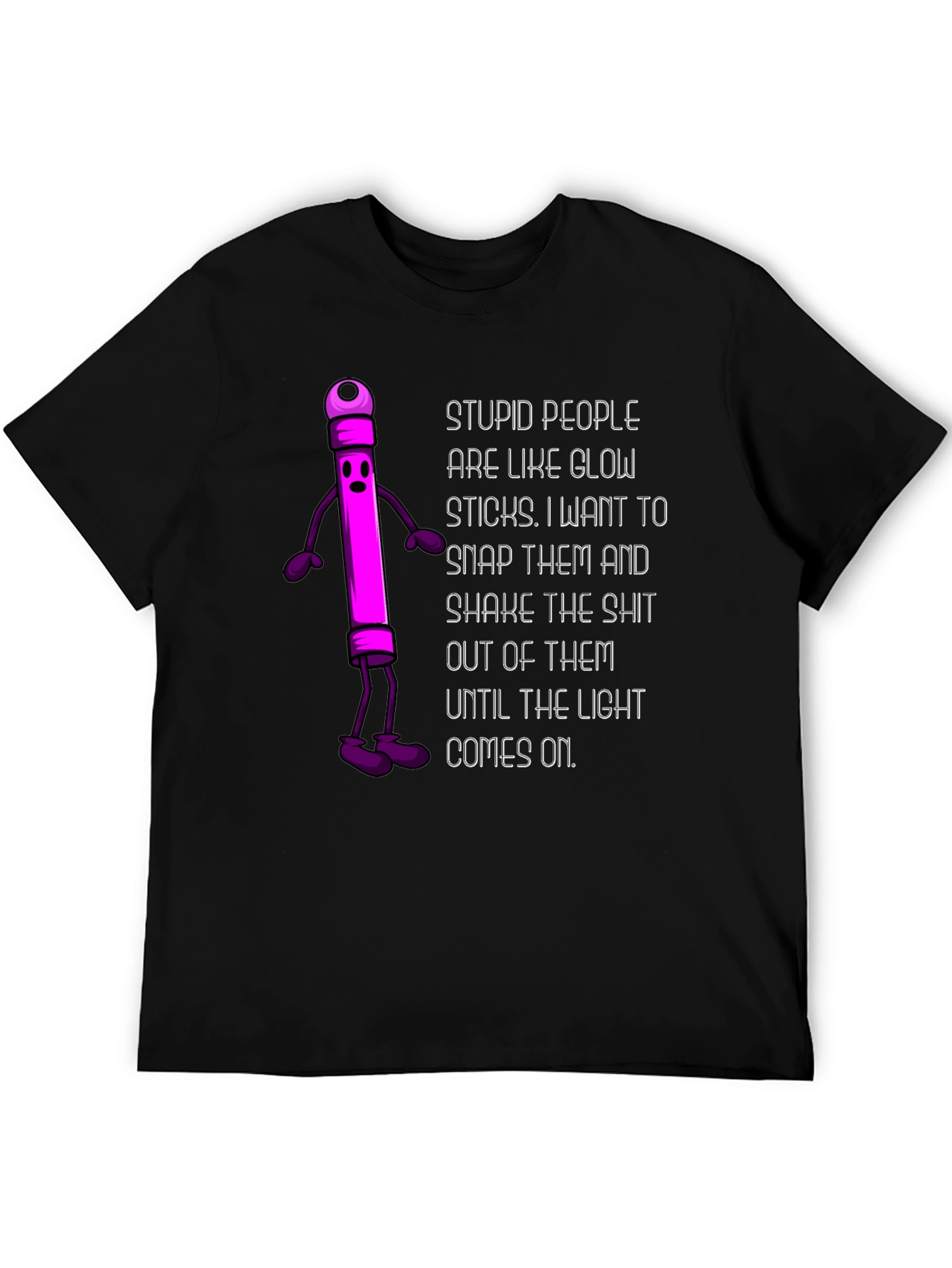 Glow Stick Humor T-Shirt
