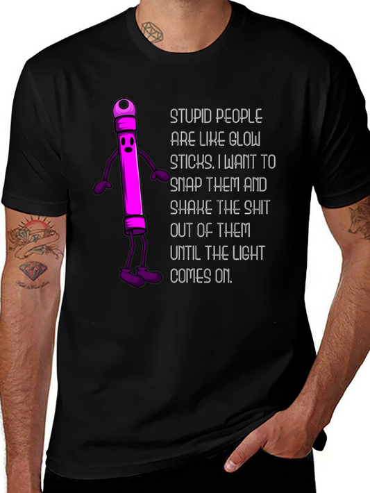 Glow Stick Humor T-Shirt