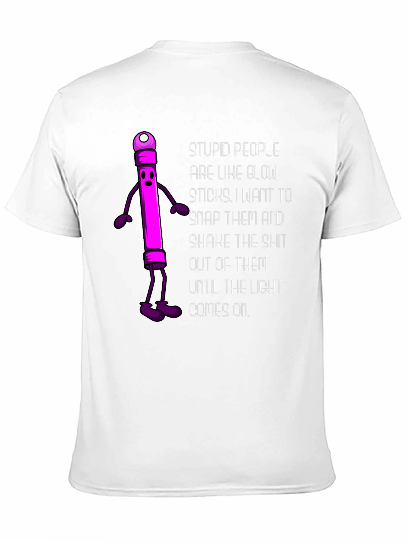 Glow Stick Humor T-Shirt