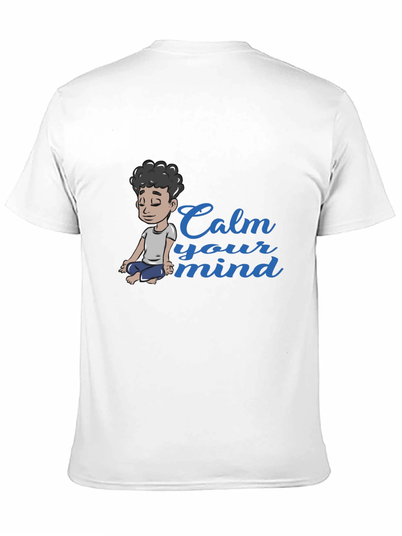 Calm Your Mind Graphic Tee - Black
