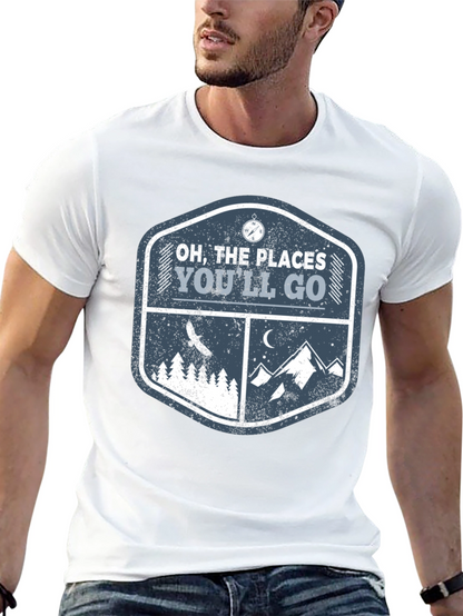 Oh The Places Youll Go Adventure Graphic Tee