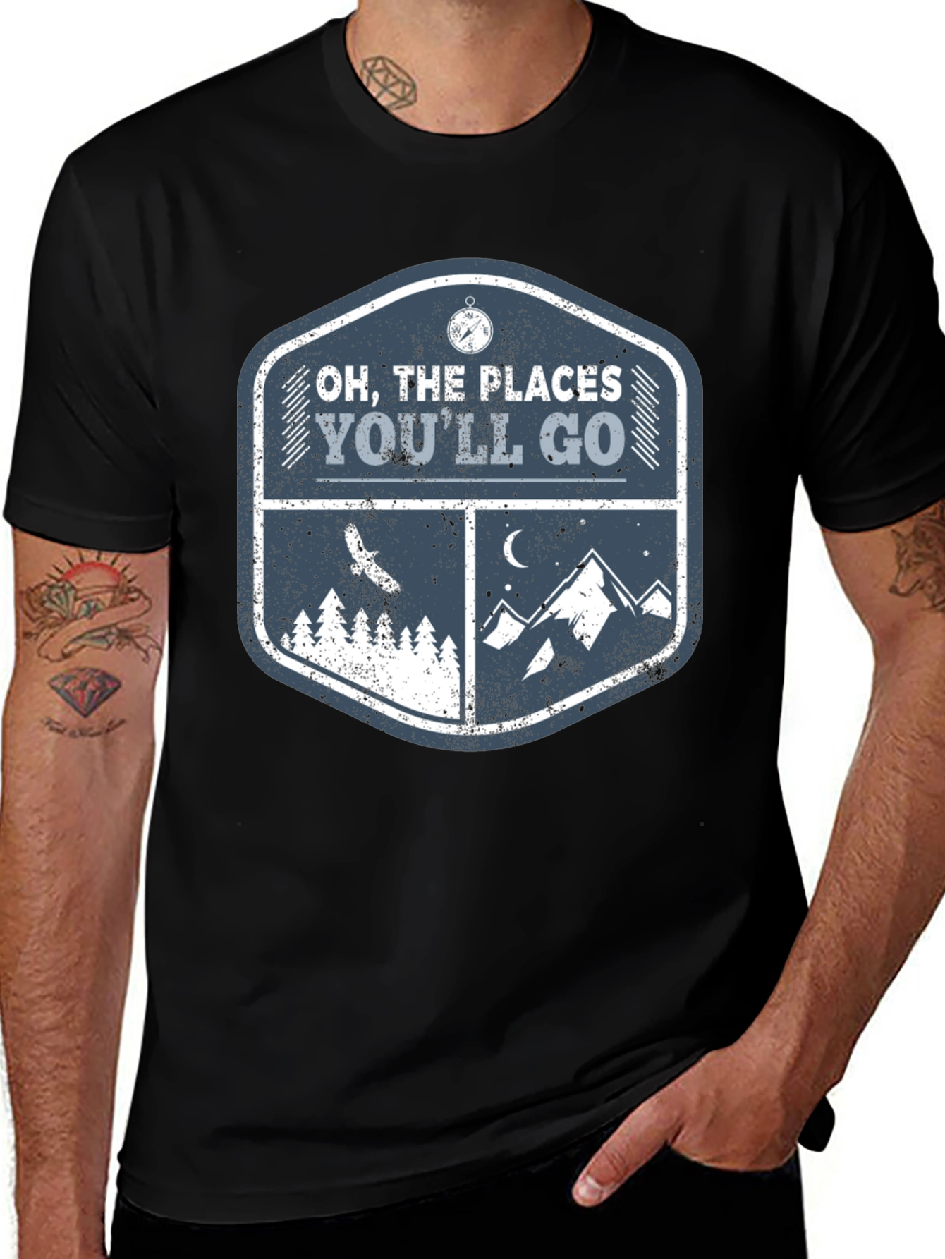 Oh The Places Youll Go Adventure Graphic Tee