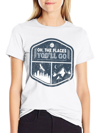Oh The Places Youll Go Adventure Graphic Tee