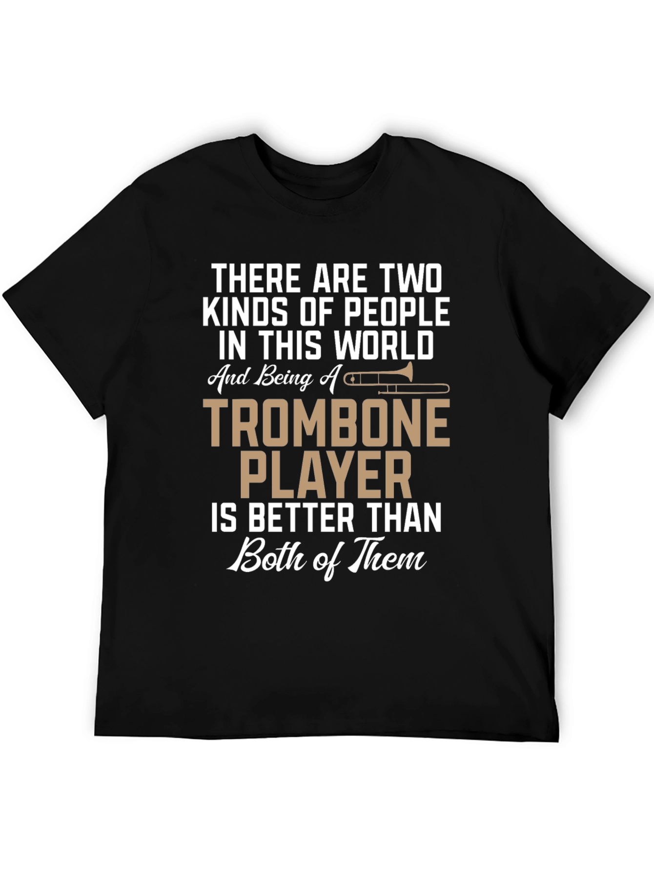 Trombone Player Graphic T-Shirt