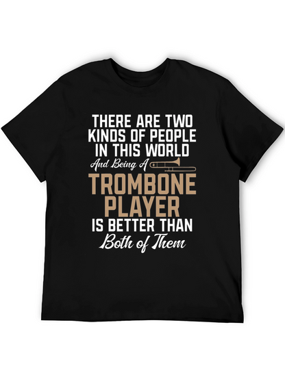 Trombone Player Graphic T-Shirt