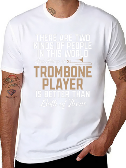 Trombone Player Graphic T-Shirt