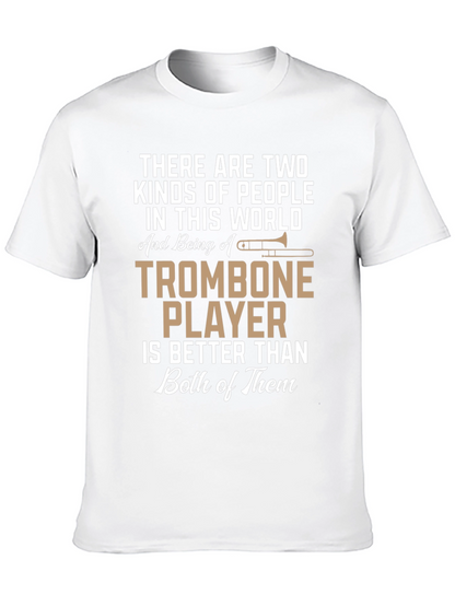 Trombone Player Graphic T-Shirt