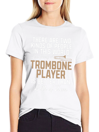 Trombone Player Graphic T-Shirt