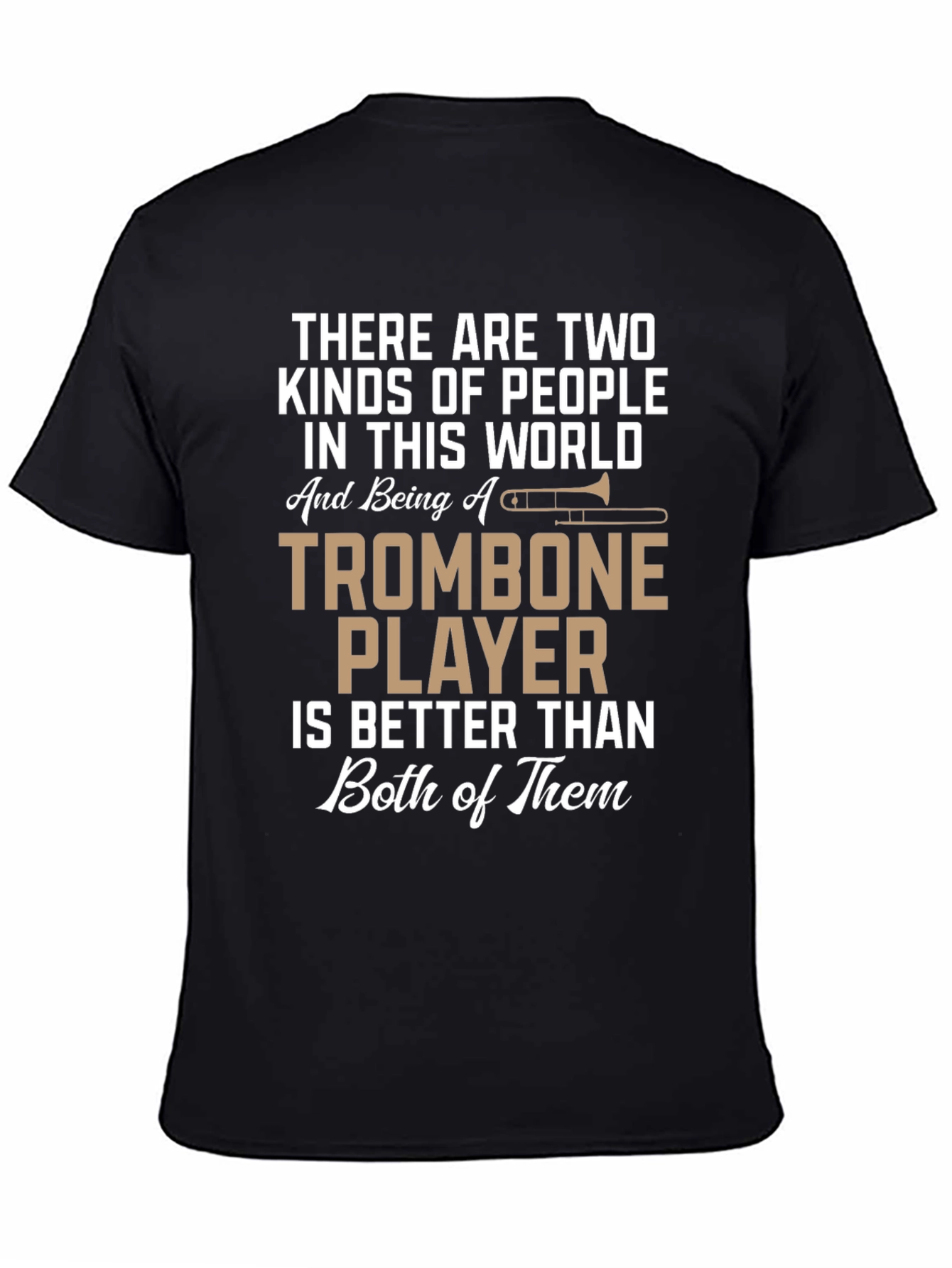 Trombone Player Graphic T-Shirt