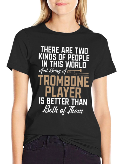 Trombone Player Graphic T-Shirt