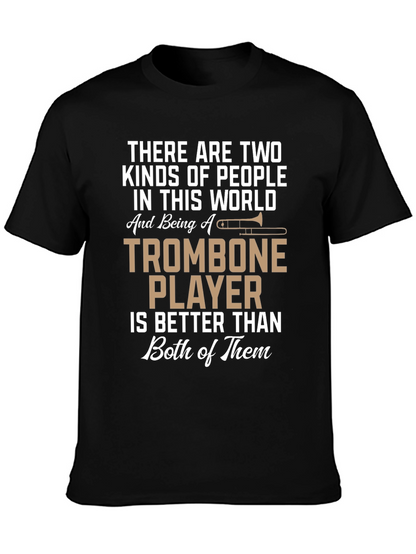 Trombone Player Graphic T-Shirt