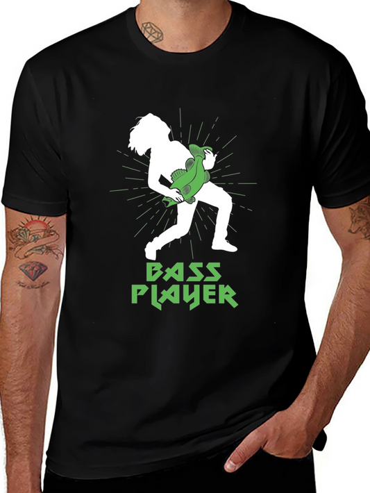 Bass Player Graphic T-Shirt