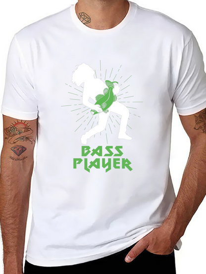 Bass Player Graphic T-Shirt