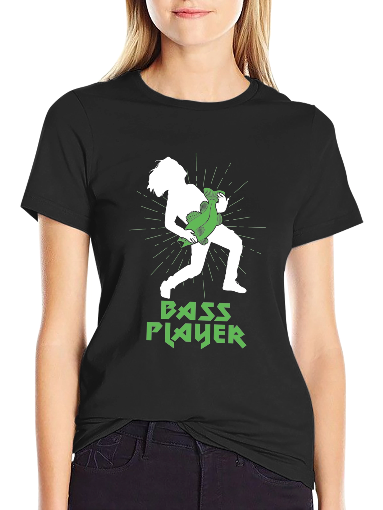 Bass Player Graphic T-Shirt