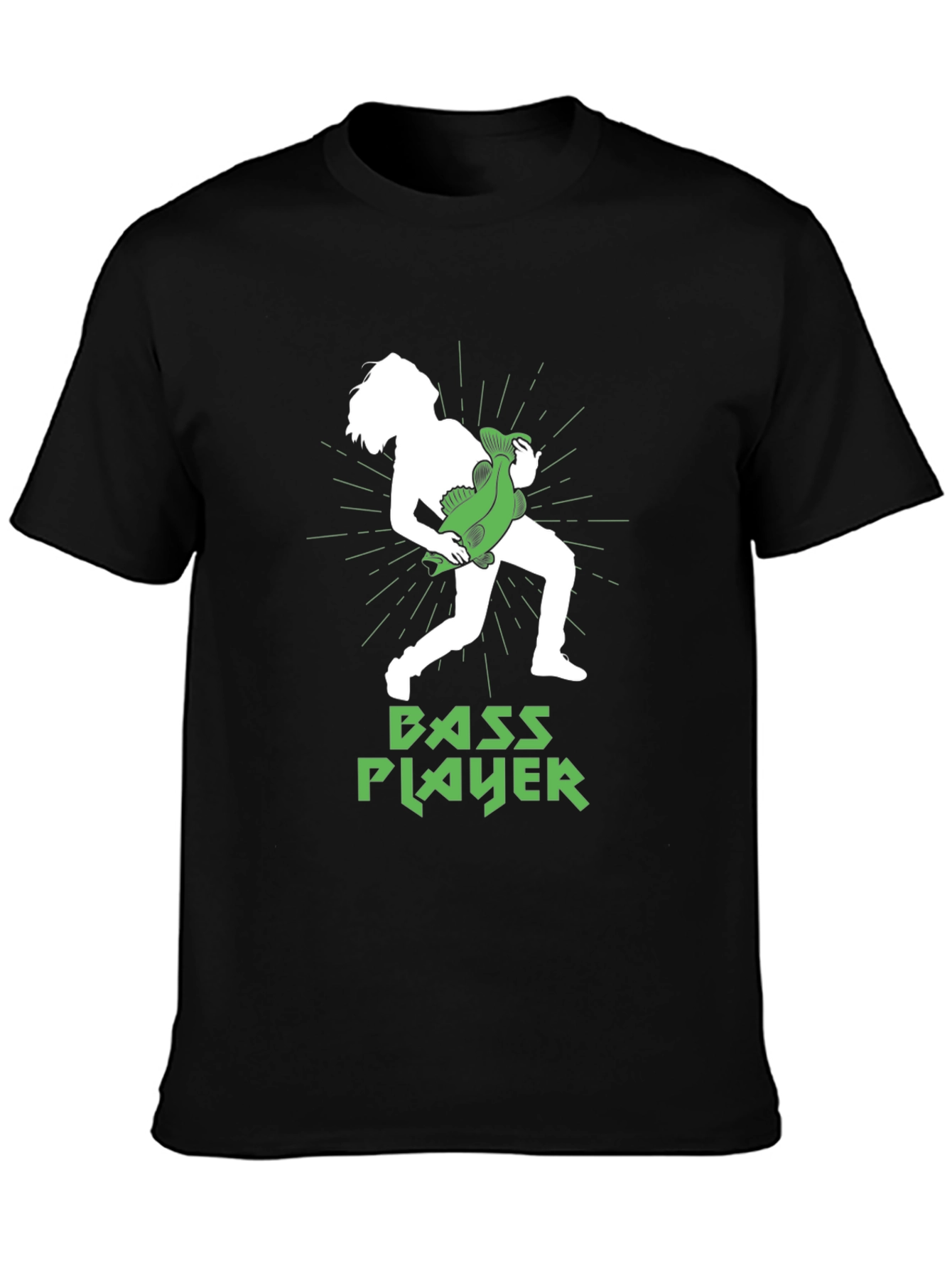 Bass Player Graphic T-Shirt