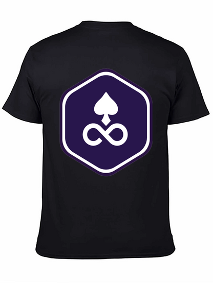 Spades Infinity Symbol Graphic Tee - Mens Black T-Shirt