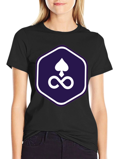 Spades Infinity Symbol Graphic Tee - Mens Black T-Shirt
