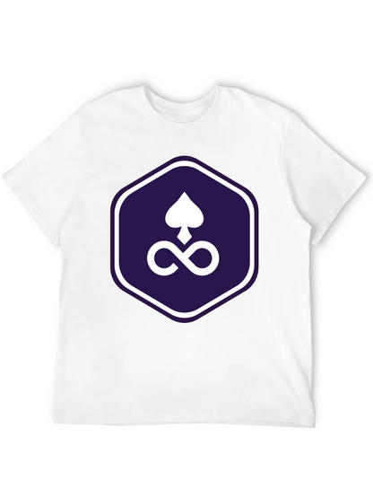 Spades Infinity Symbol Graphic Tee - Mens Black T-Shirt